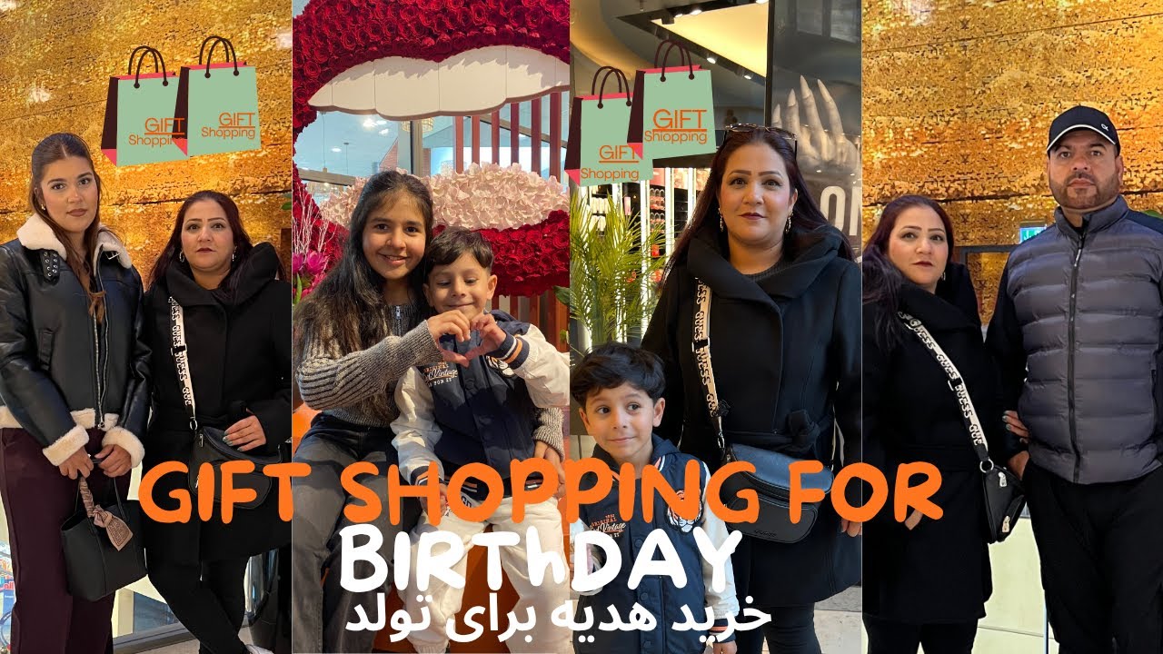 Gift shopping for birthday/ خرید هدیه برای روزتولد