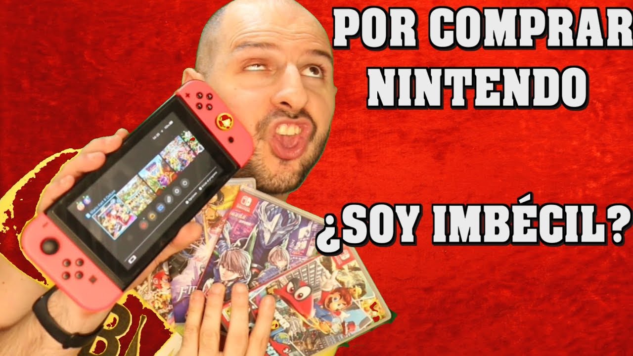 &iexcl;LOS NINTENDEROS SON IMB&Eacute;CILES PORQUE SOLO COMPRAN COSAS DE NINTENDO! - Sasel - switch