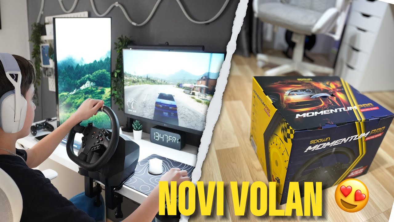 Uzeo sam svoj prvi VOLAN*PREDOBAR*