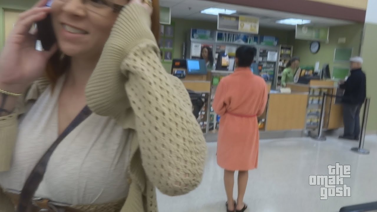 WEARING BATHROBE TO STORE #38