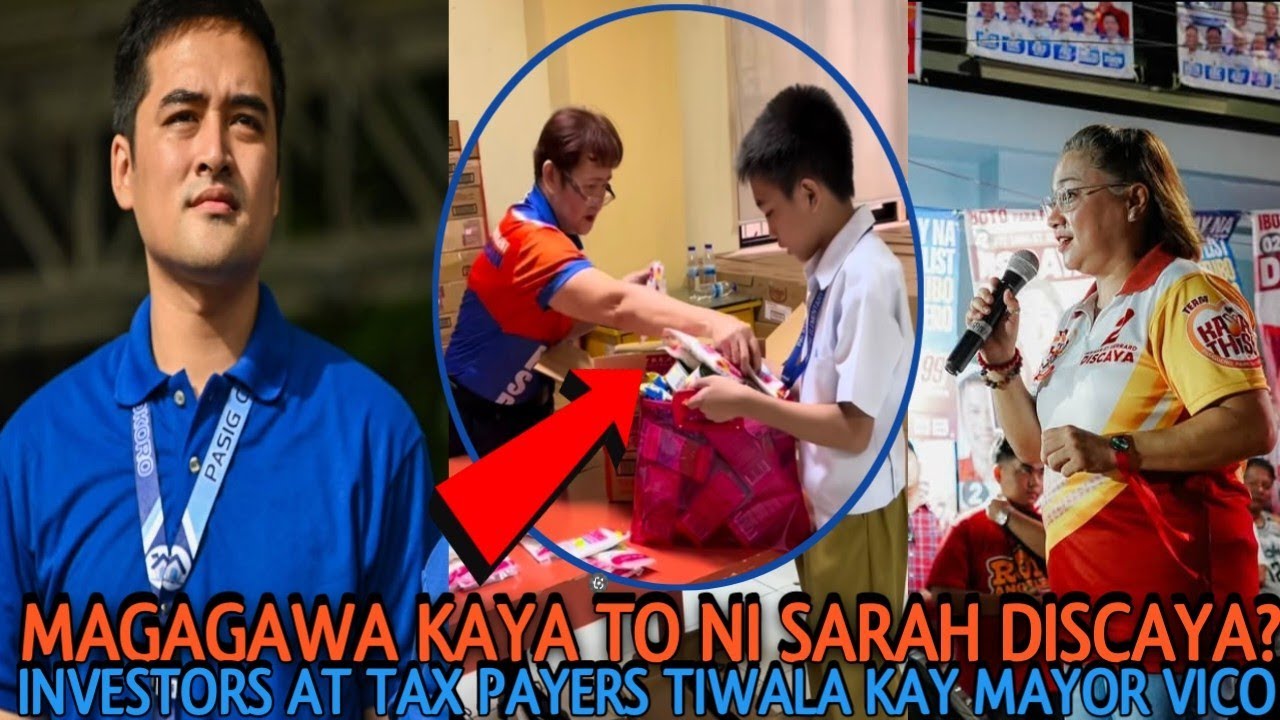 KUNG SI SARAH DISCAYA AT DI VICO SOTTO ANG NAGING MAYOR NG PASIG ANO KAYA MANGYAYARI❓