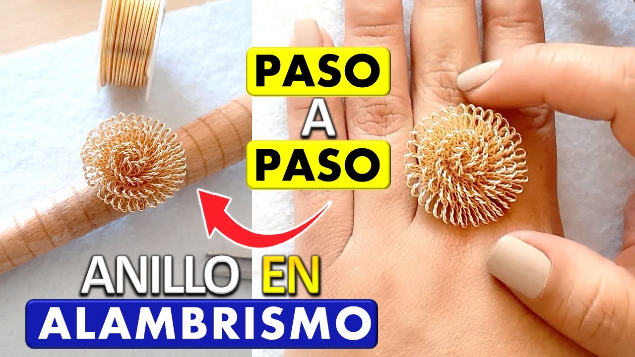 Haz tus propios Anillos fáciles y bonitos en casa!