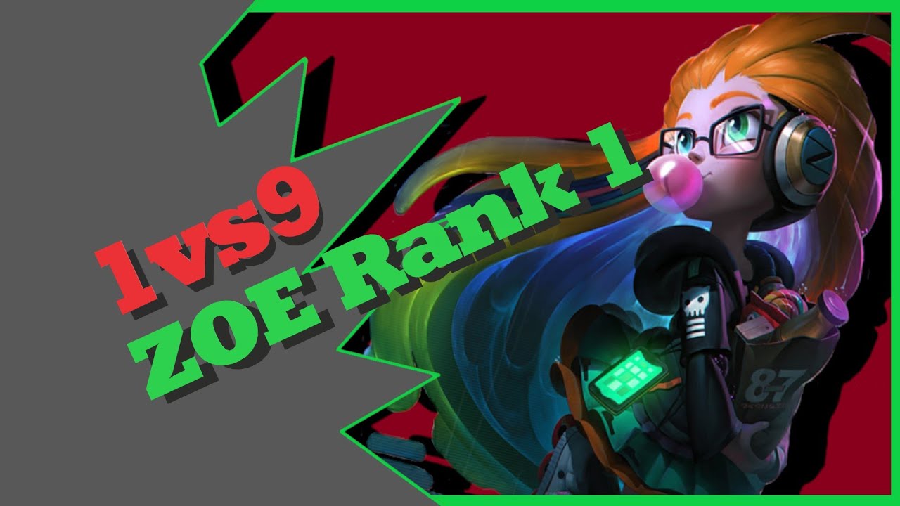 Zo3nator Montage - Rank 1 Zoe