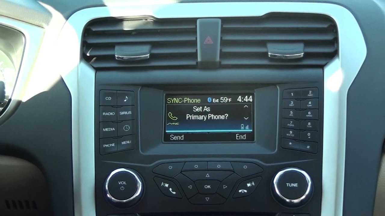 How to Pair an Iphone to a 2013 Ford Fusion