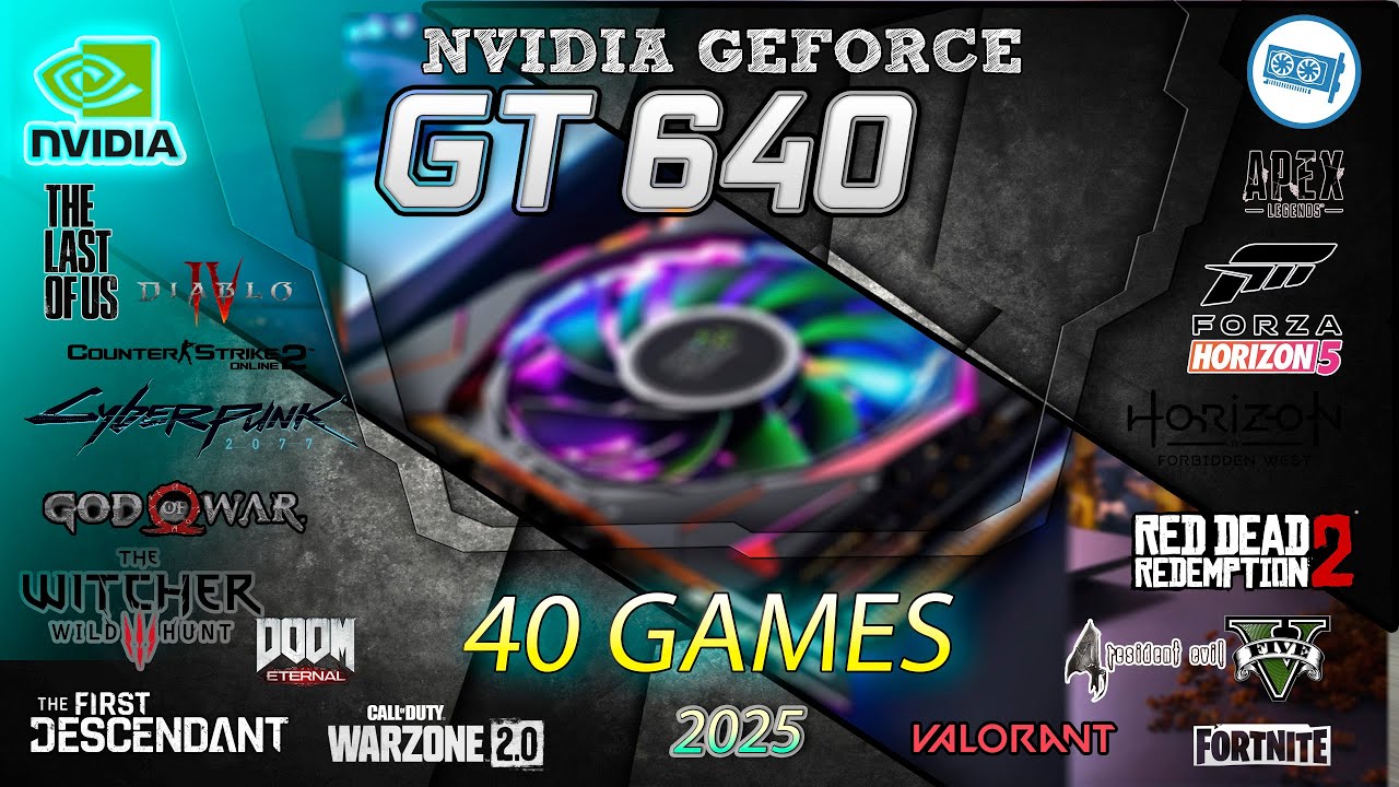 NVIDIA Geforce GT 640 in 50 GAMES    (2025)  - OLD GPU, NEW GAMES!