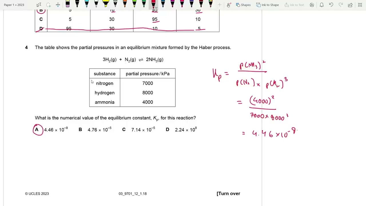 9701/12/F/M/23 | AS LEVEL CHEMISTRY 9701 PAPER 1 | FEBRUARY/MARCH 2023 | PAPER 12