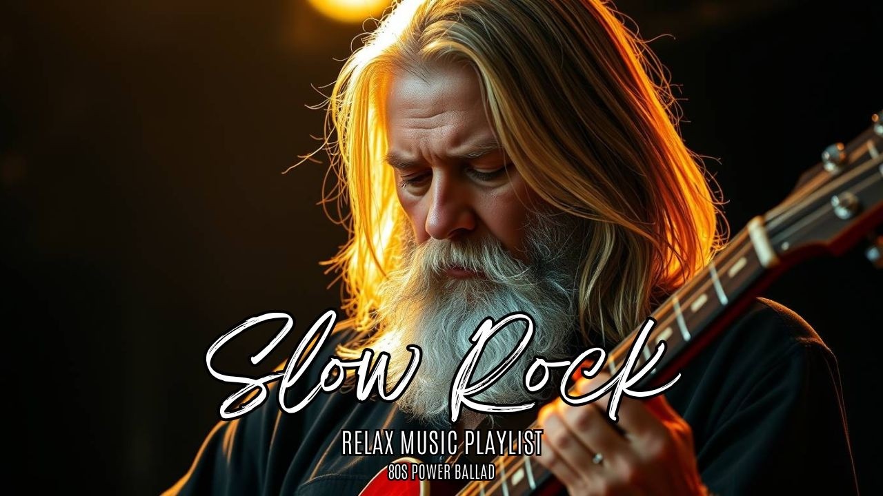 Legendary Slow Rock Classic Rock Ballads – Powerful Emotional Songs with Soulful Guitar 🎵⚡