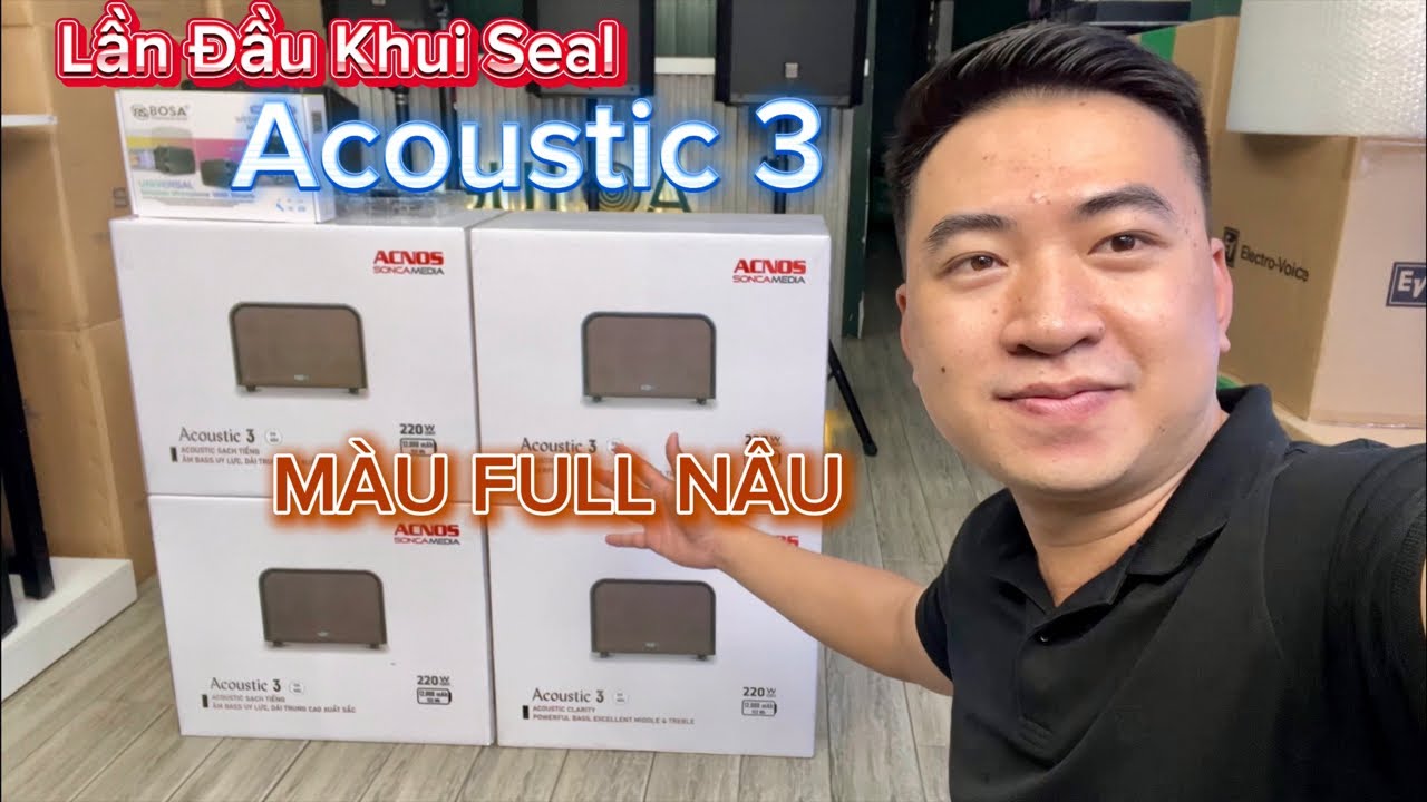 [ Gu Loa ] Khui Seal Loa ACNOS ACOUSTIC 3 MÀU NÂU
