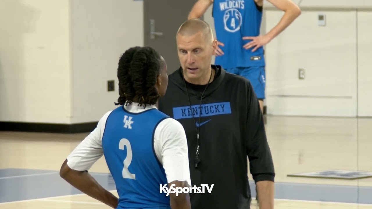 Kentucky Wildcats Basketball Jasper Johnson - Pro Day 2025