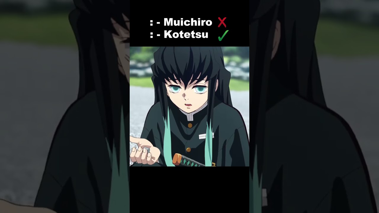 Kotetsu copies muichiro  #anime #kimetsunoyaiba #demonslayer #muichiro #tokito #kotetsu #shorts #fyp