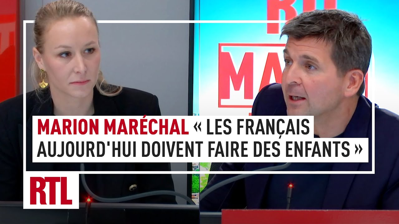 Marion Mar&eacute;chal invit&eacute;e de Thomas Sotto sur RTL