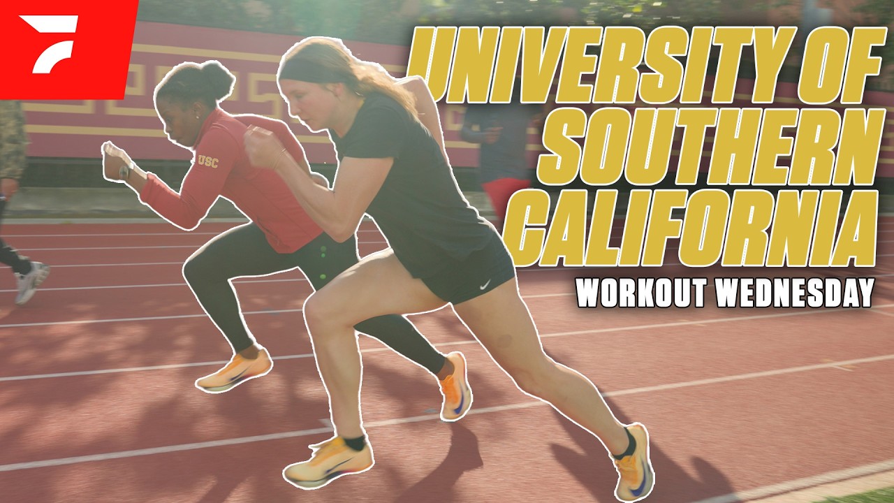 USC Women's Track and Field Unique Training Approach Pre-Championships Prep | Workout Wednesday