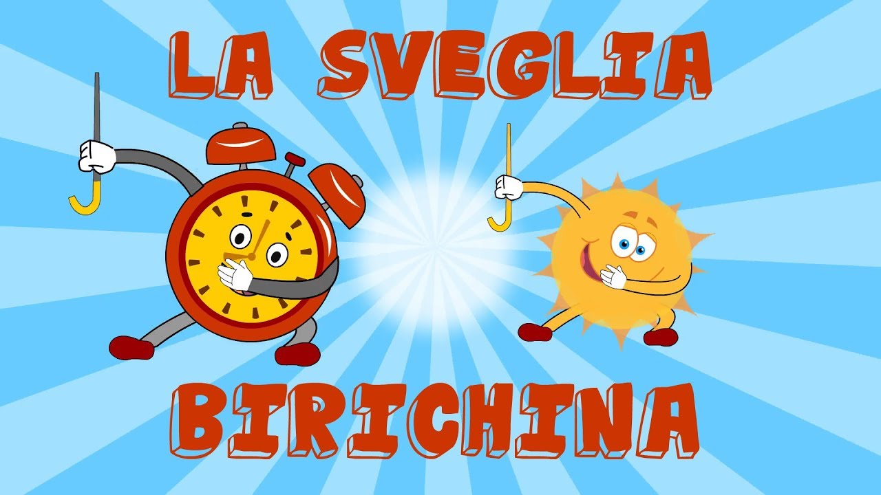 LA SVEGLIA BIRICHINA | Canzoni per bambini | Cartoni animati