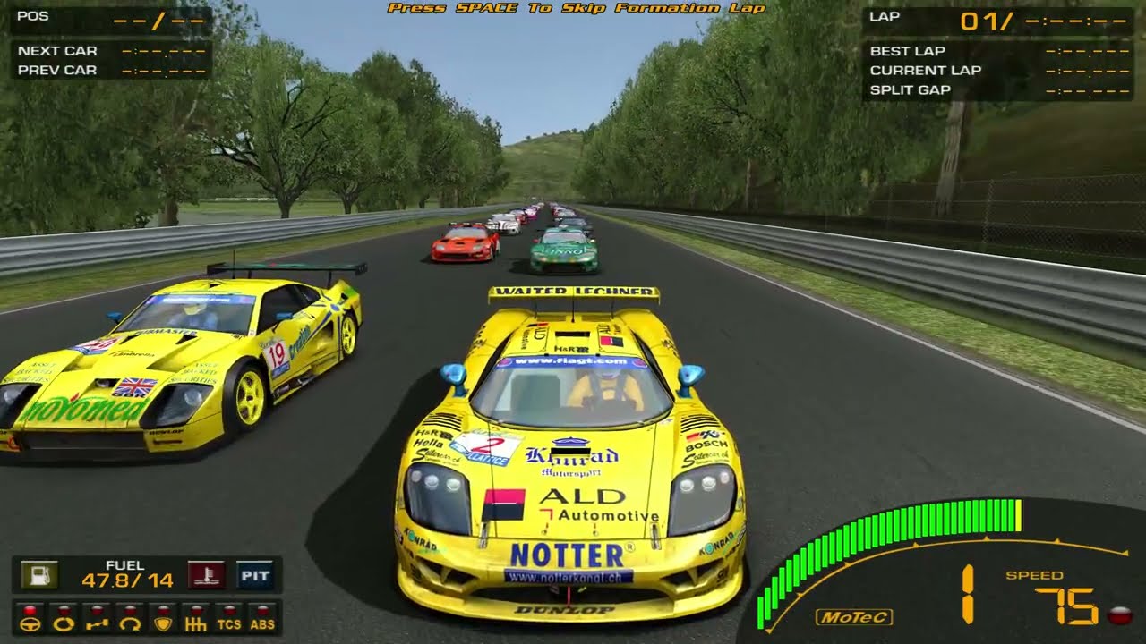 GTR 2 - Saleen S7-R - Enna Pergusa GP 2003