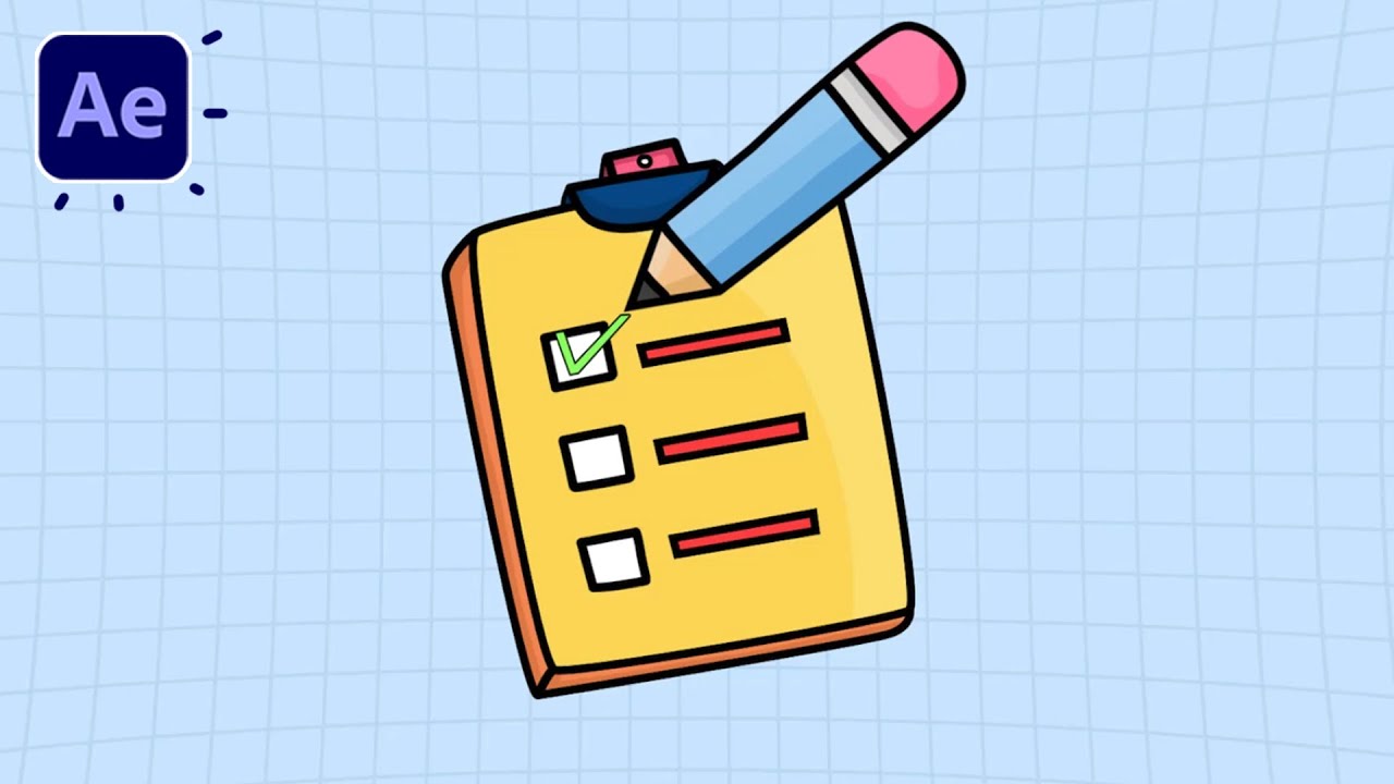 Animated To Do List in After Effects Tutorials