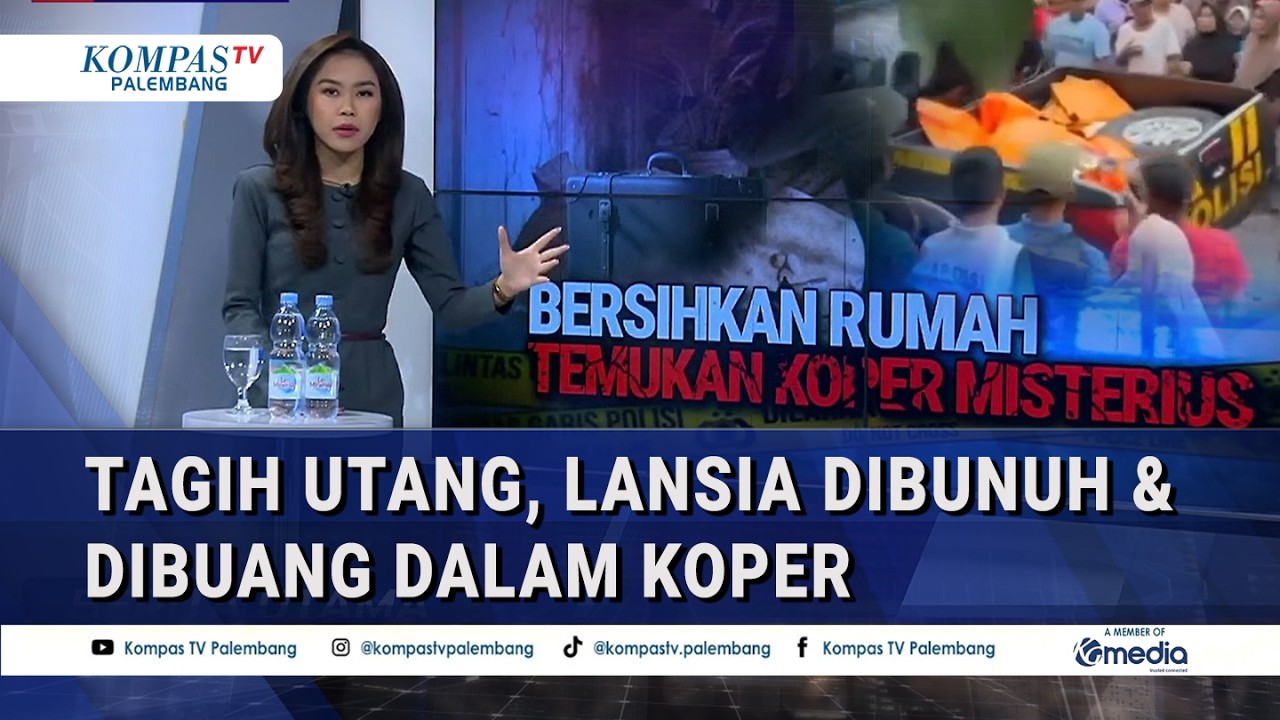Geger Temuan Tubuh dalam Koper, Kasus Pemb*n*h4n Lansia Terbongkar