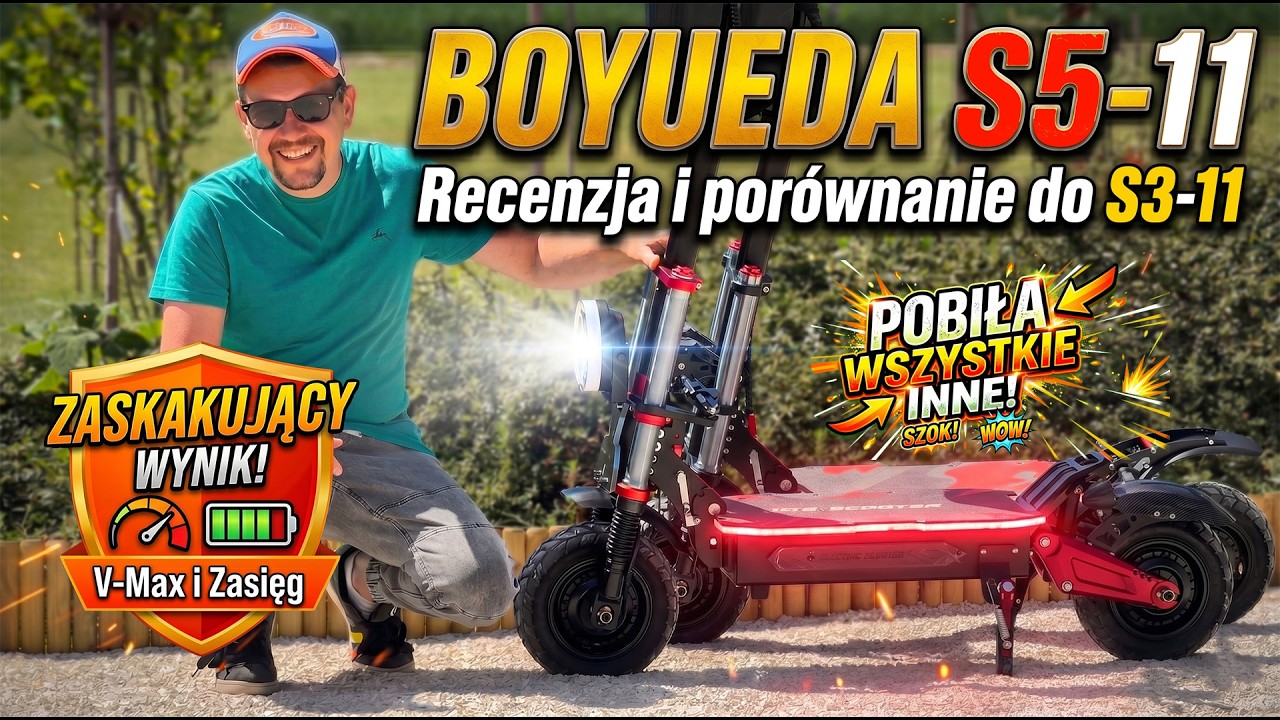 BOYUEDA S5-11 vs. S3-11 - kt&oacute;ra lepsza? pojedynek gigant&oacute;w!