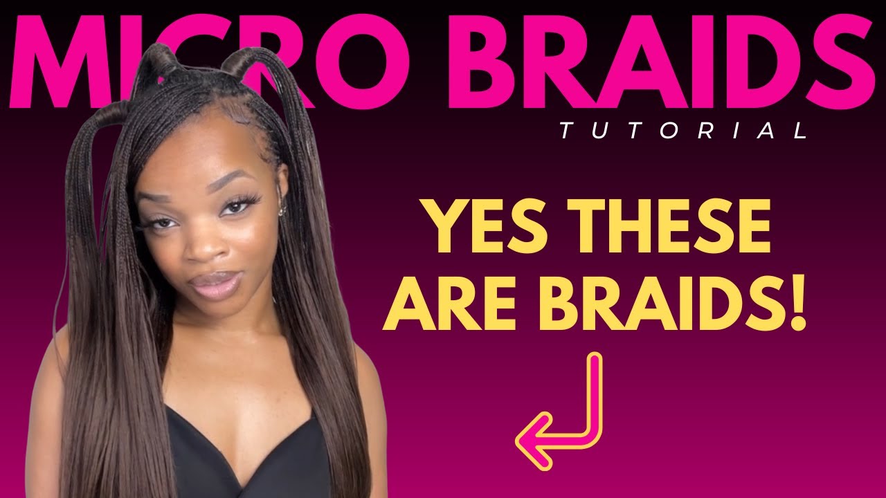2 PACKS ONLY ‼️ Bringing Back Micro Braids ⁉️ |  Full Tutorial | Milky Way Bulk