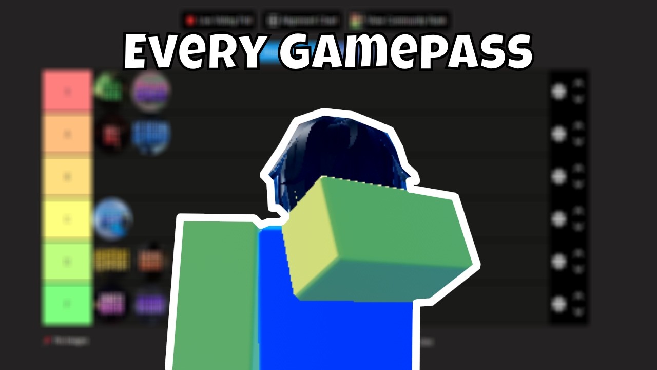 I Ranked Every FISCH GAMEPASS