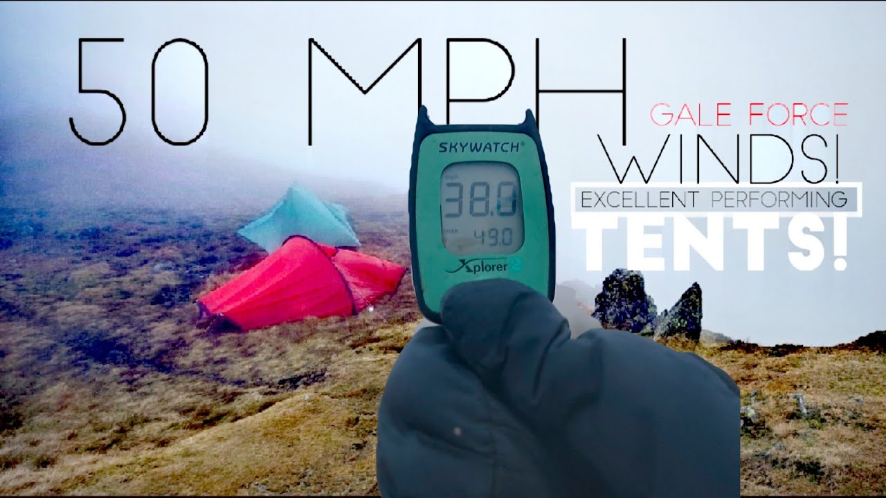 GALE FORCE WINDS! Testing the Hilleberg Akto With The Durston X-Mid - Red Screes Lake District