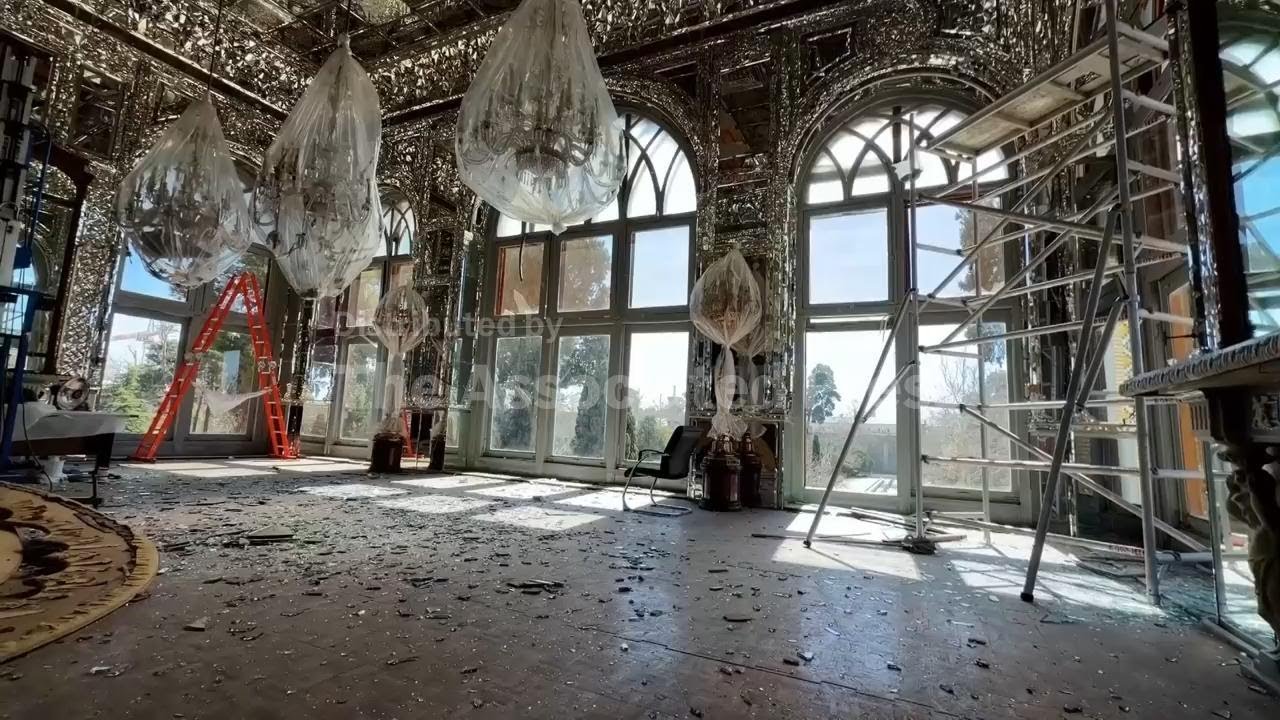 Airstrike damages Golestan palace in Tehran