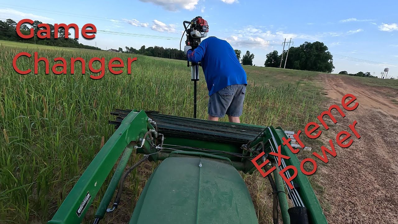My Answer to Driving T Post In Hard Ground: Extreme Power Post Driver