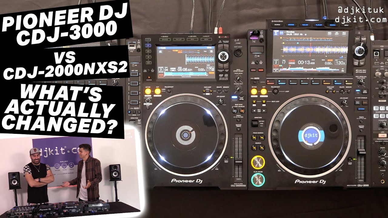 Pioneer DJ CDJ-3000 vs CDJ-2000NXS2 - What's actually changed? Head to head comparison #TheRatcave