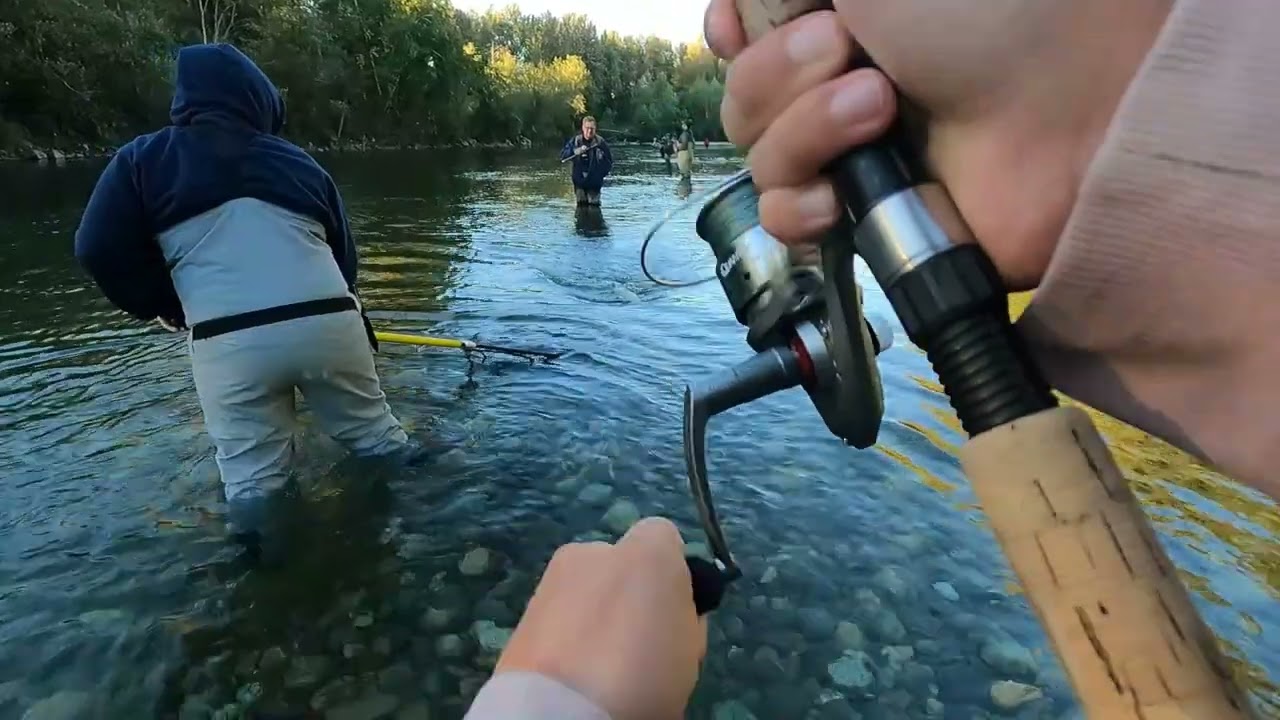 twitching jigs and exploring spots (vedder river)
