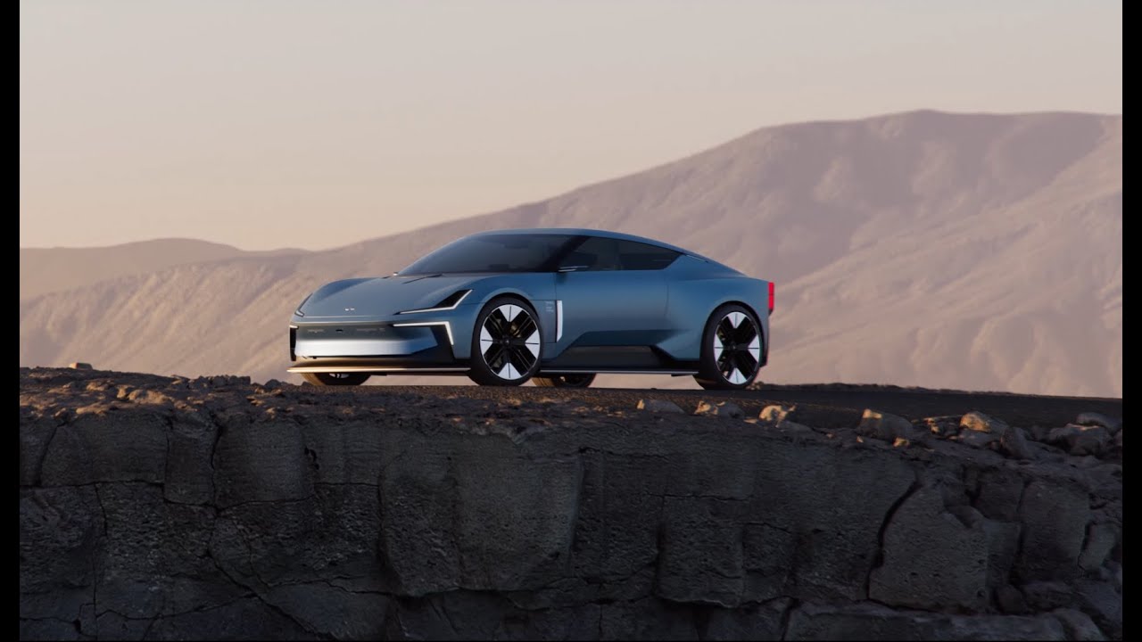 Dronenvideo vom Polestar O2: autonome Action-Cam