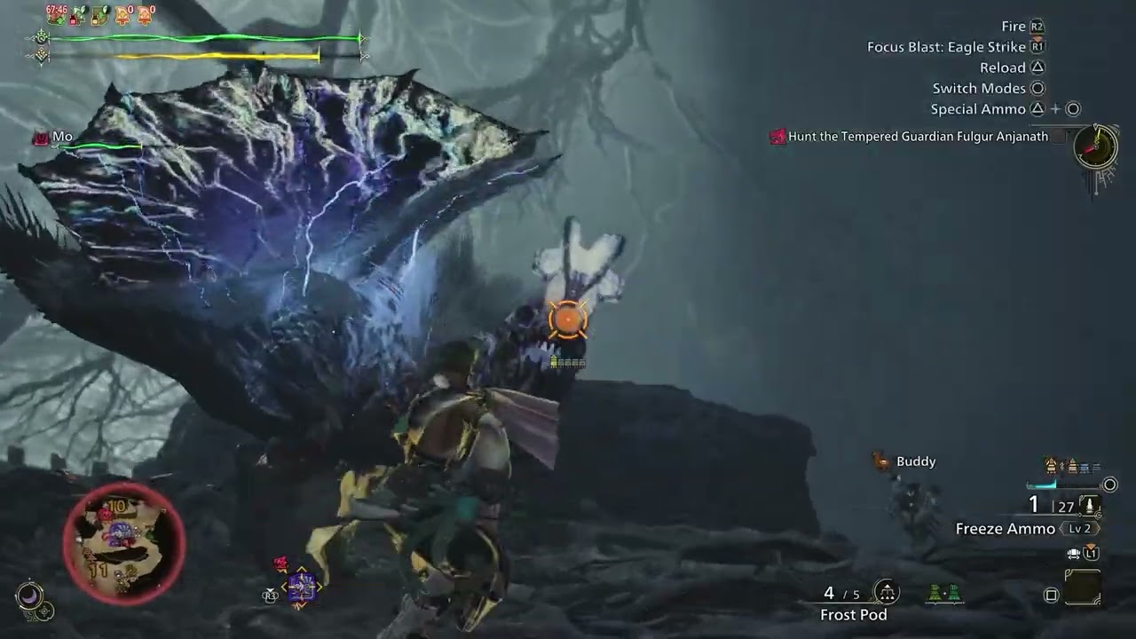 Hunt of the Day 2/2/26 Guardian Fulgur Anjanath VS  Light Bowgun