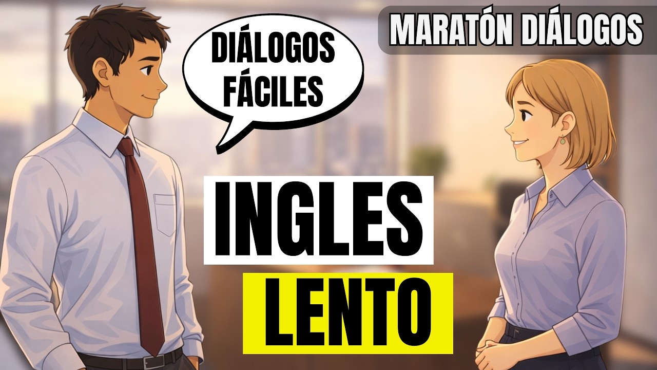 ✨ APRENDE INGLÉS con esta Maratón de Diálogos Sencillos para principiantes (A2)