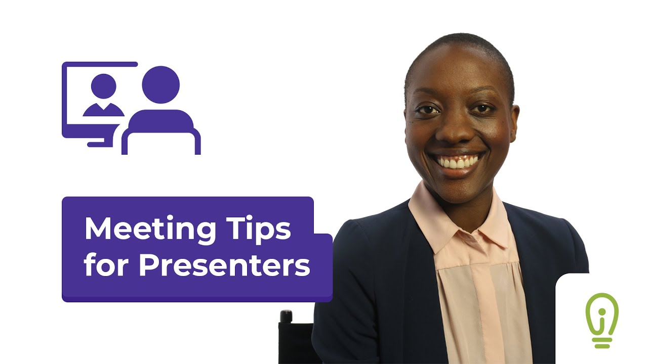 Online Meeting Tips for Presenters