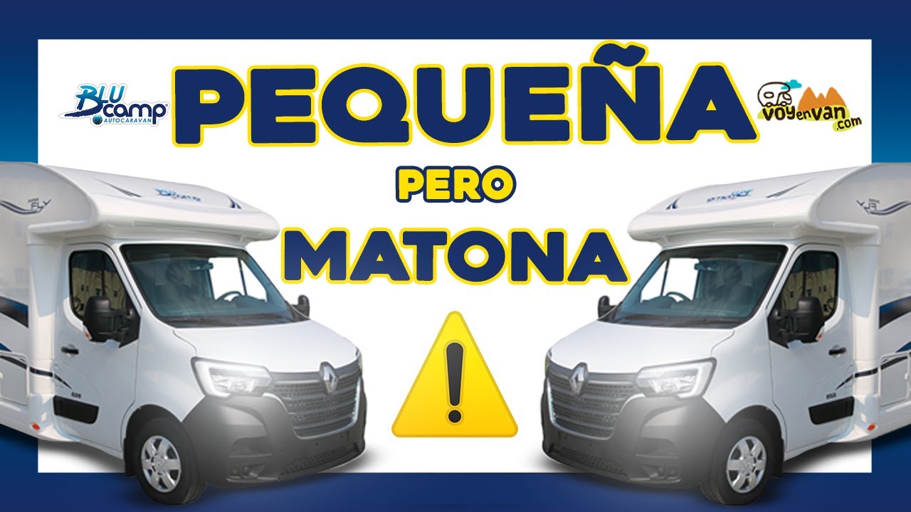 VOYenVAN | AUTOCARAVANA PERFILADA nueva BLUCAMP SUPERFLY 522 [2025]