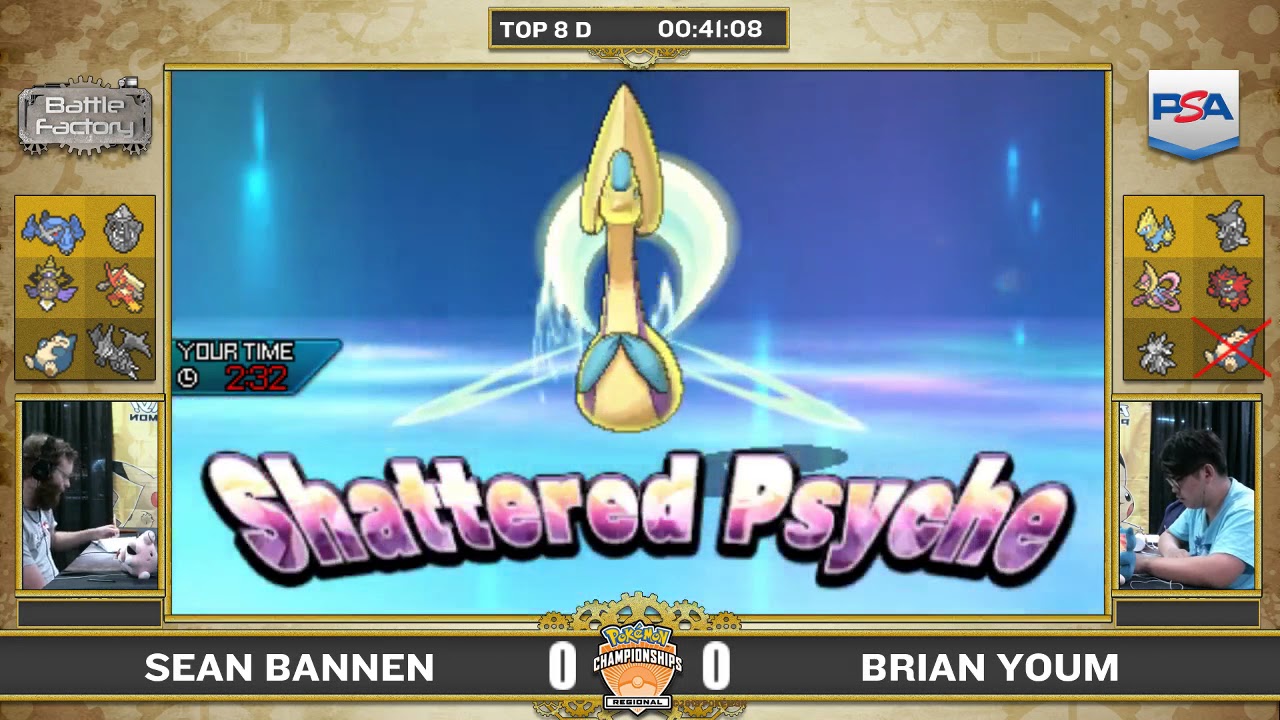 Pok&eacute;mon Regional Championships - VGC Masters Top 8 D - Sean Bannen vs Brian Youm