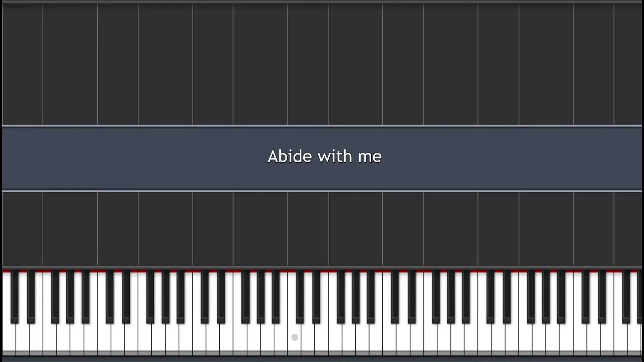 Abide with me