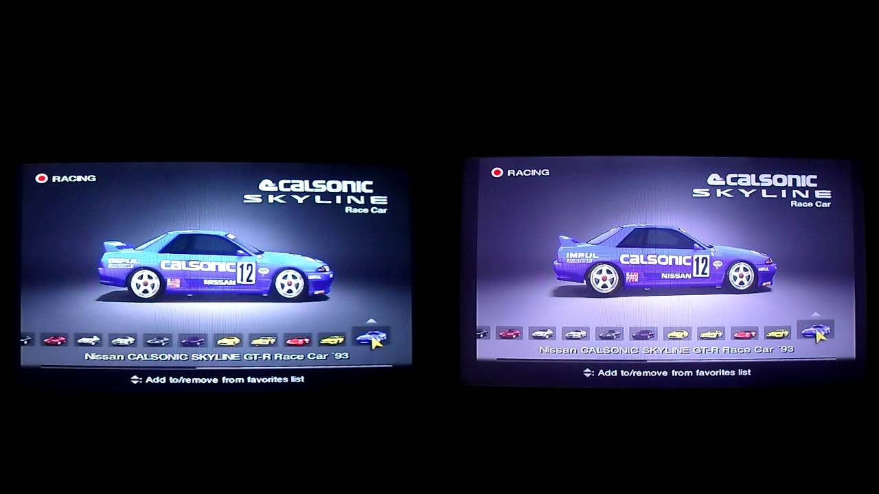 Playstation 2 480i vs 1080i