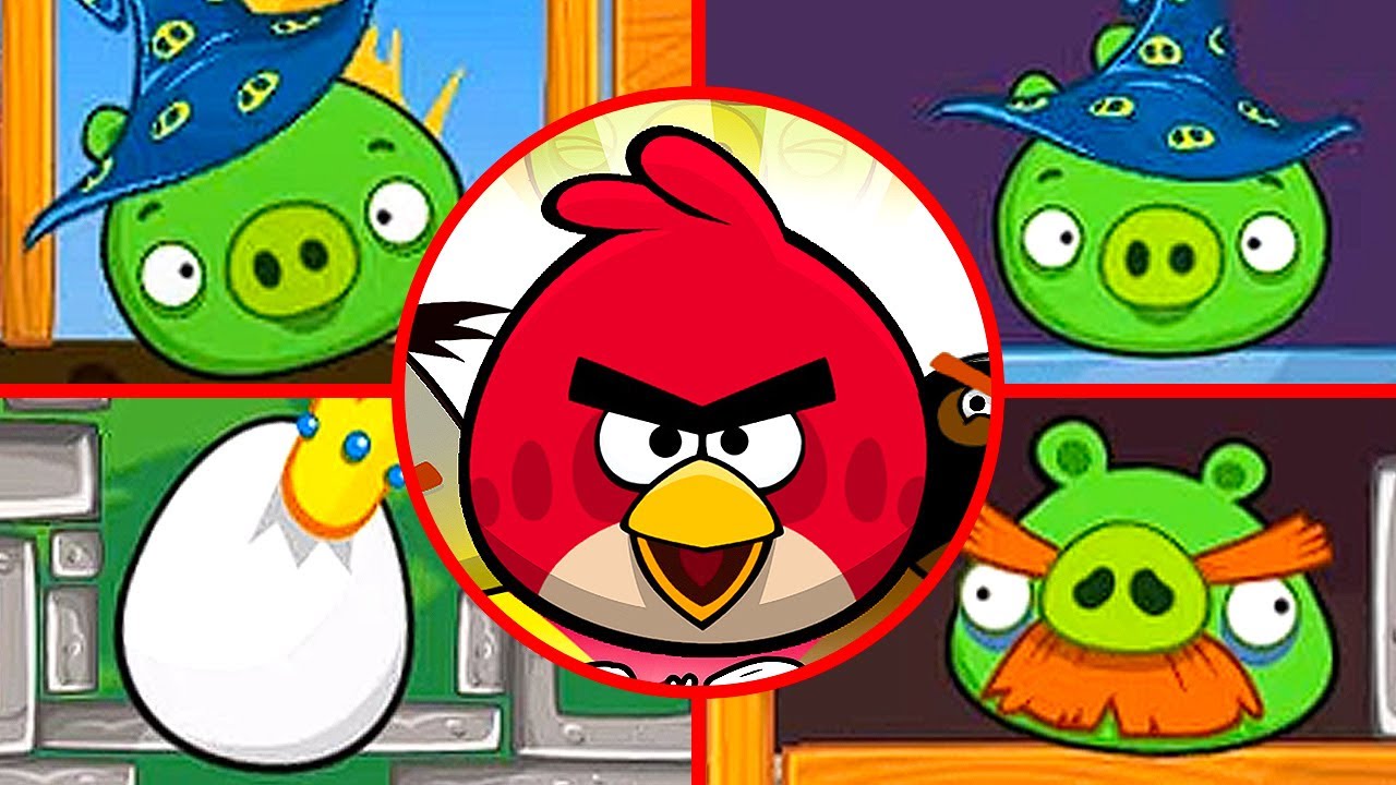 Angry Birds Power Trouble - All Bosses (Boss Fight)