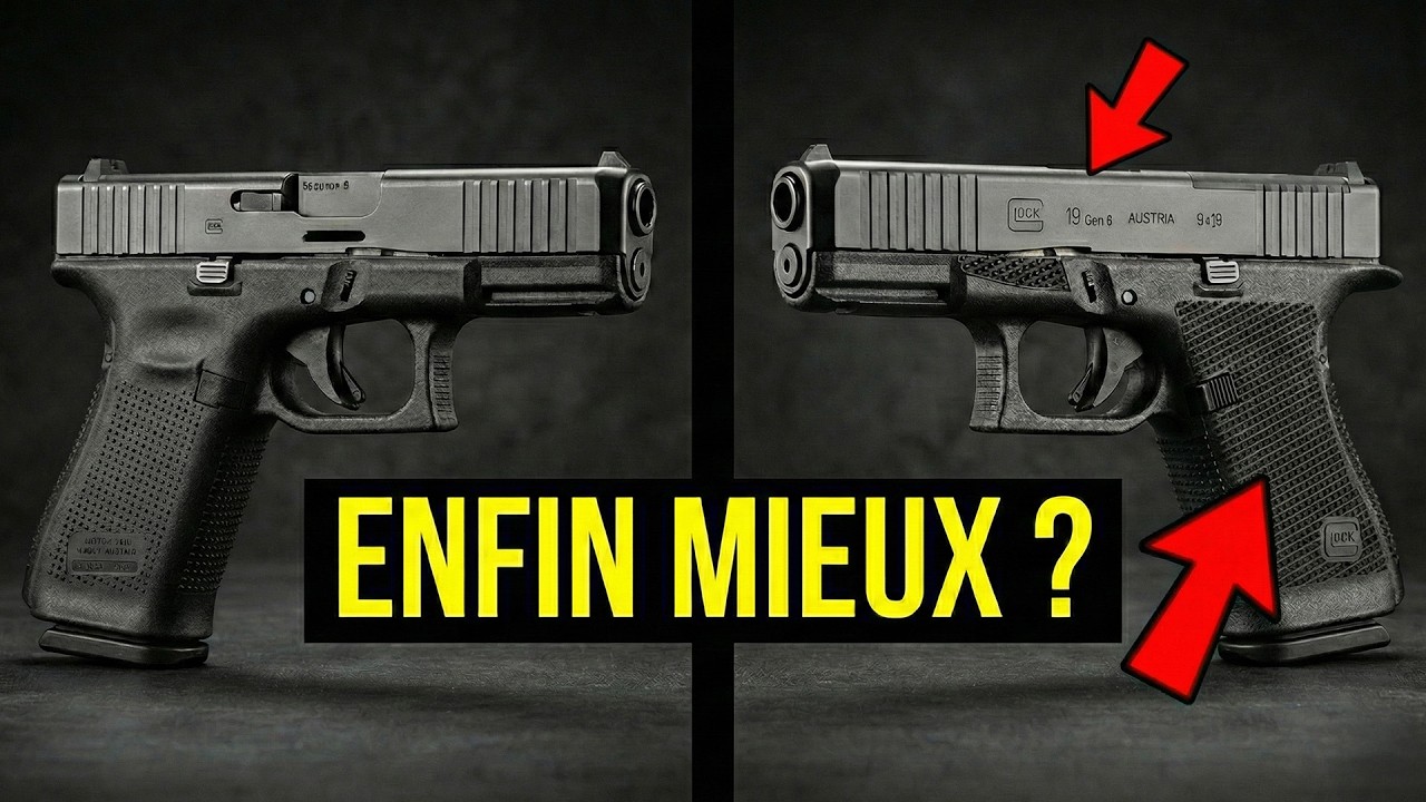 Glock Gen 6 : Le test vérité ! (Mieux que la Gen 5 ?) 