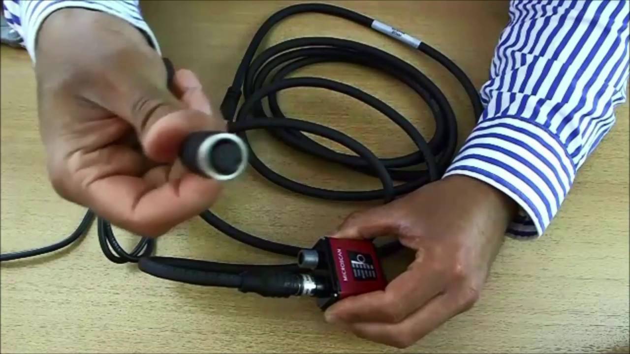 MicroHAWK ID-40 Unboxing and Setup [German language]