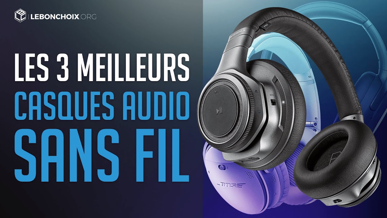 🔴 TOP 3 : MEILLEUR CASQUE AUDIO SANS FIL 2020❓( COMPARATIF & TEST )