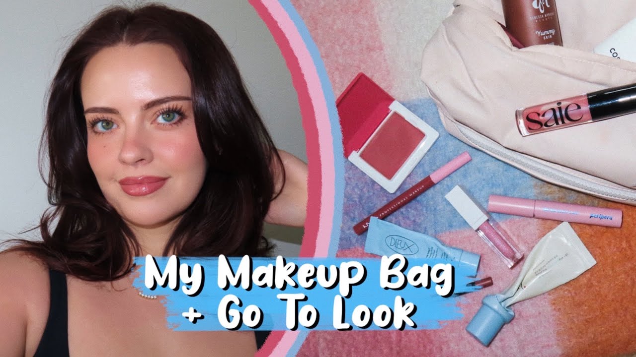 What’s in My Makeup Bag & My Go-To Everyday Makeup Look  | Julia Adams