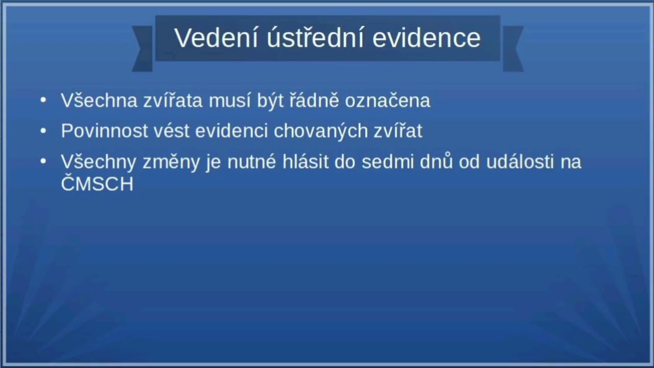 Registrace hospod&aacute;řstv&iacute;