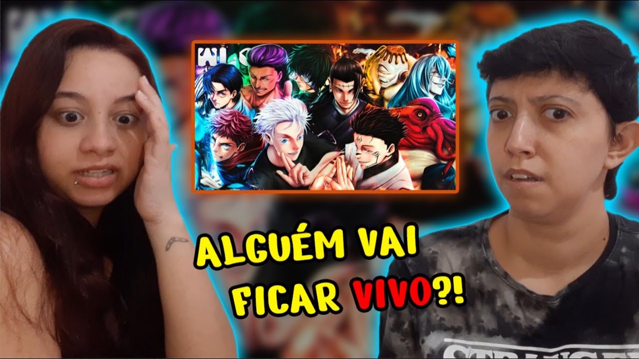 REACT GUERRA EM SHIBUYA [ JOGO DO ABATE / JUJUTSU KAISEN ] | WLO