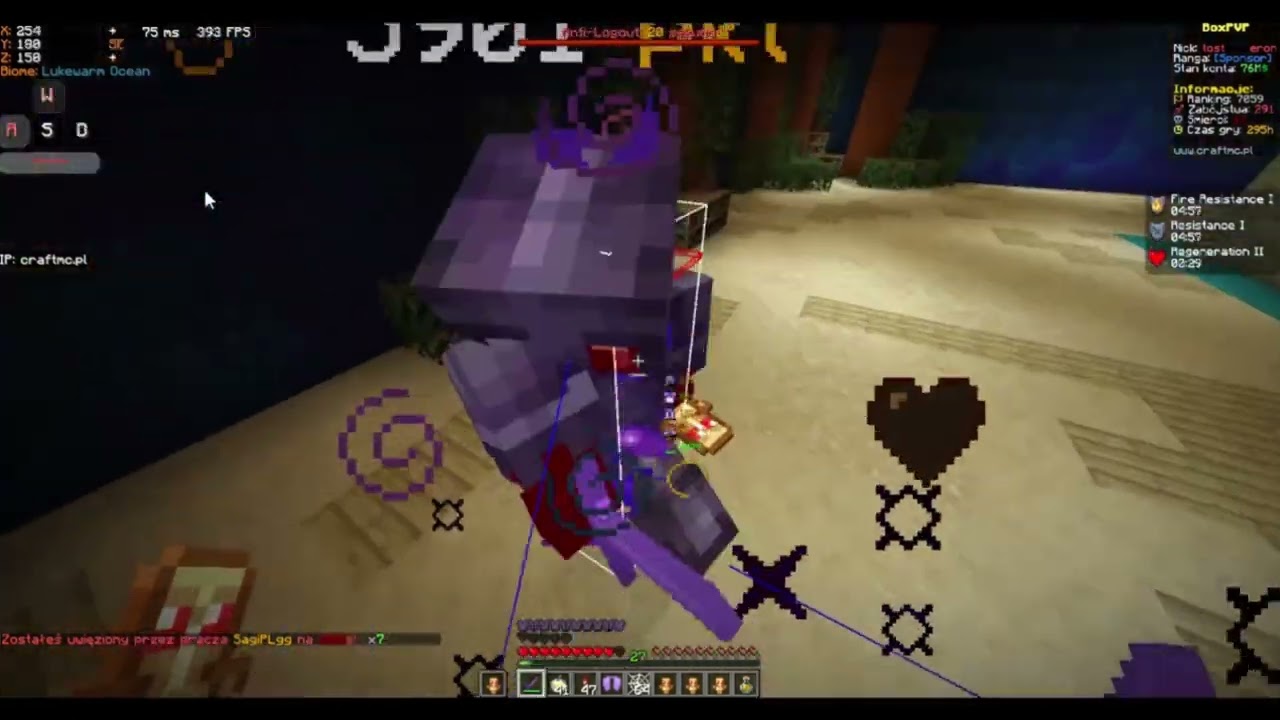 1v1 z SagiPLgg / Craftmc.pl Boxpvp