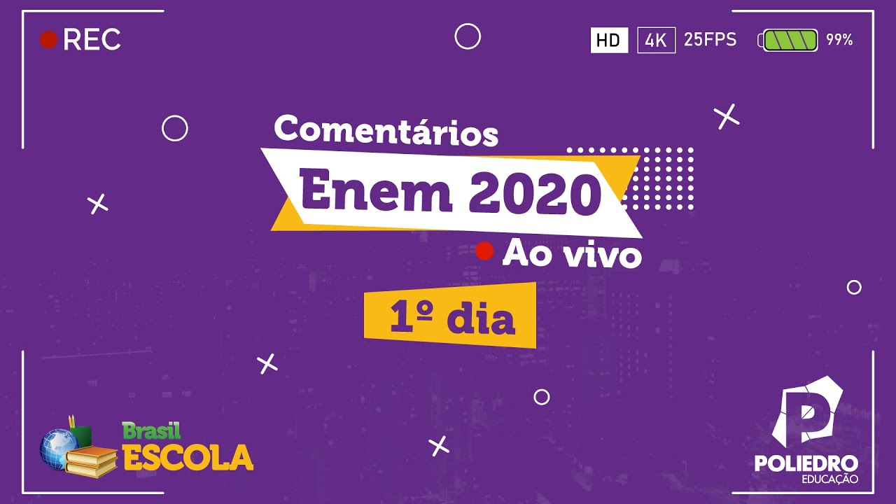 Poliedro Resolve | ENEM 2020 - Day 1 | General Comments