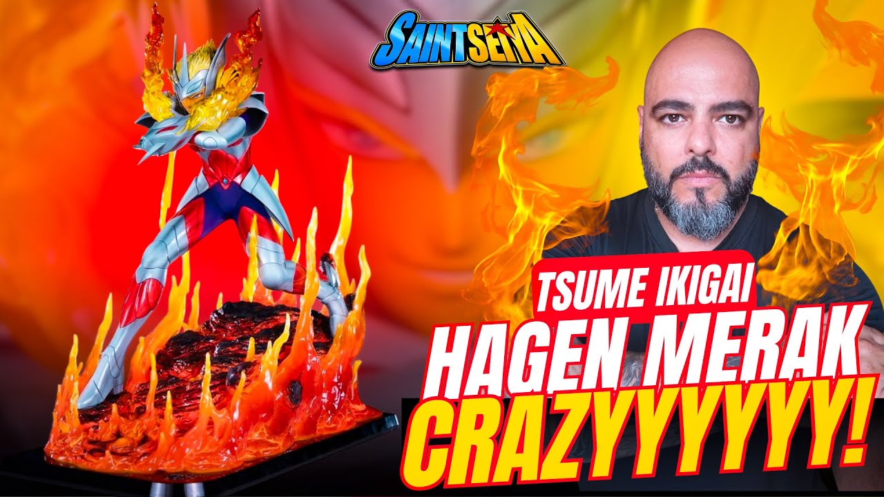 🌋 Hagen de Merak - Statue Ikigai 1/6 par Tsume | God Warrior Asgard en détails #saintseiya #ikigai