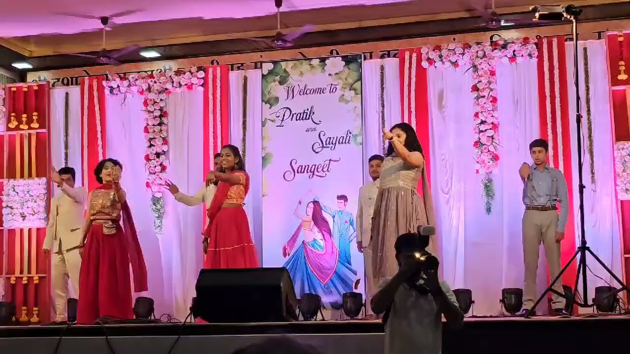 Kids dancing at chachu wedding