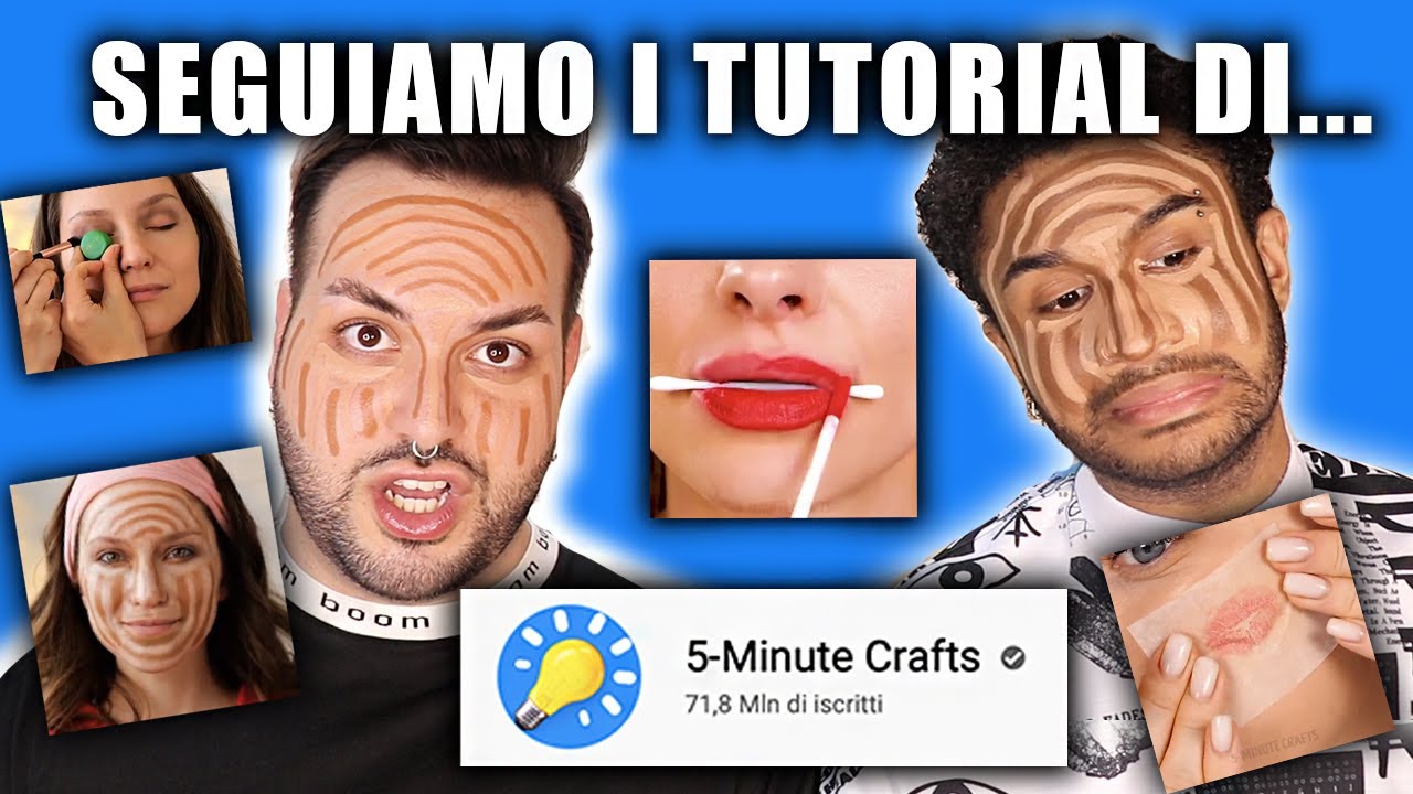SEGUIAMO I TUTORIAL DI 5 MINUTE CRAFT