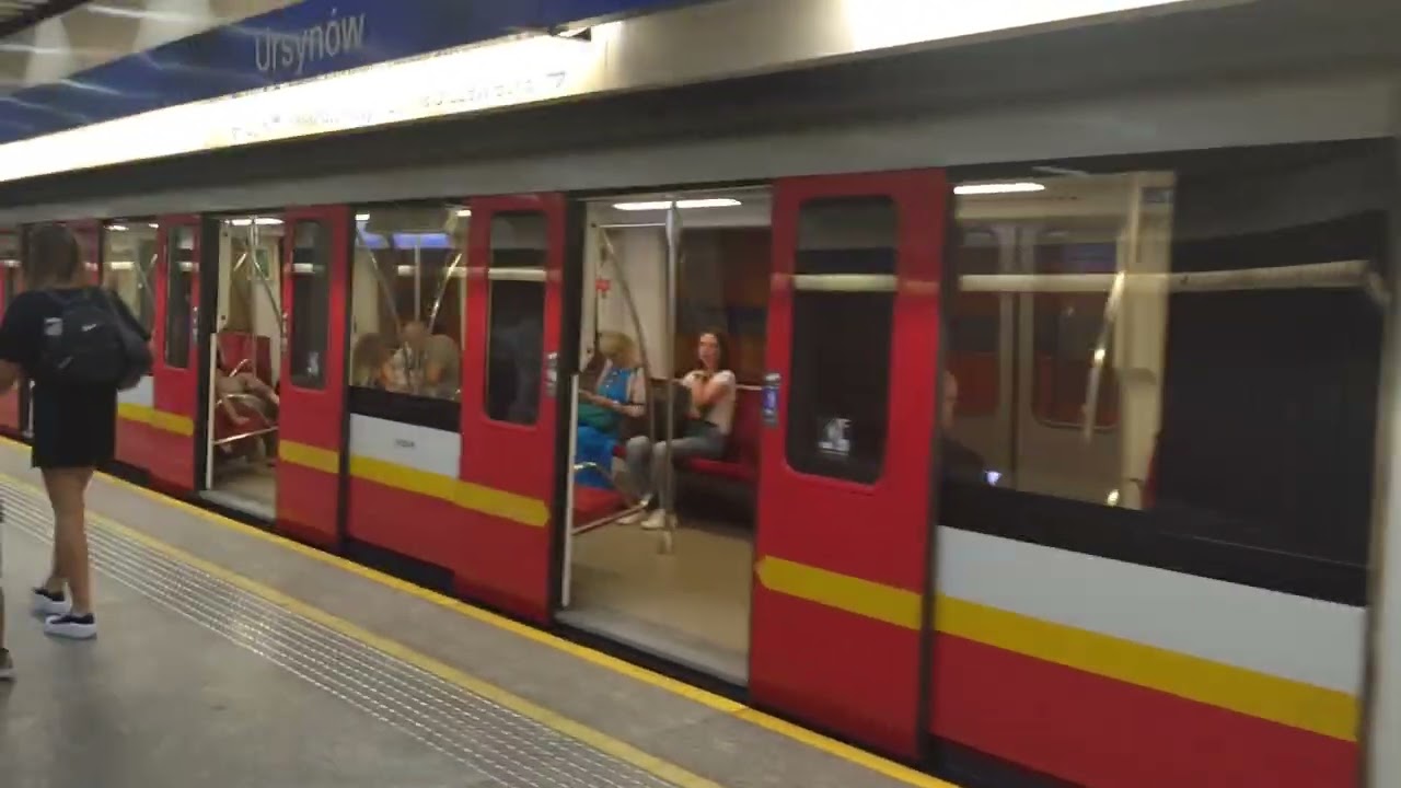 Alstom Metropolis 98B #Skład 23 2016+1032+1031+1030+1029+2015 - Ursyn&oacute;w