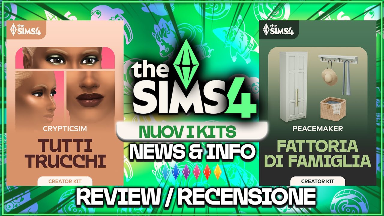 MERITANO? SCOPRIAMO i 2 NUOVI KIT su The Sims 4 ! NEWS&INFO